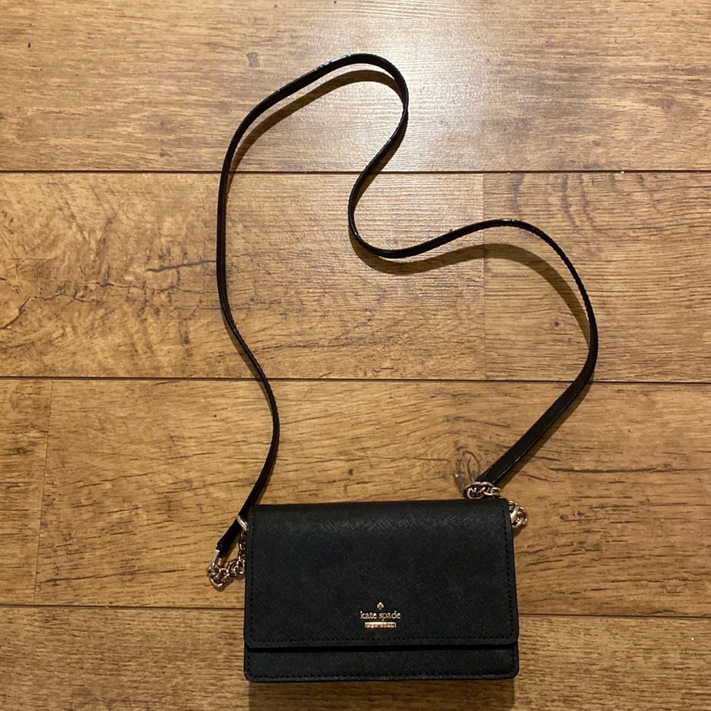Black Kate spade cross body